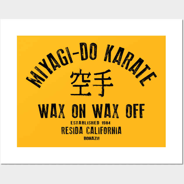 Miyagi Do Karate Wall Art by HeyBeardMon